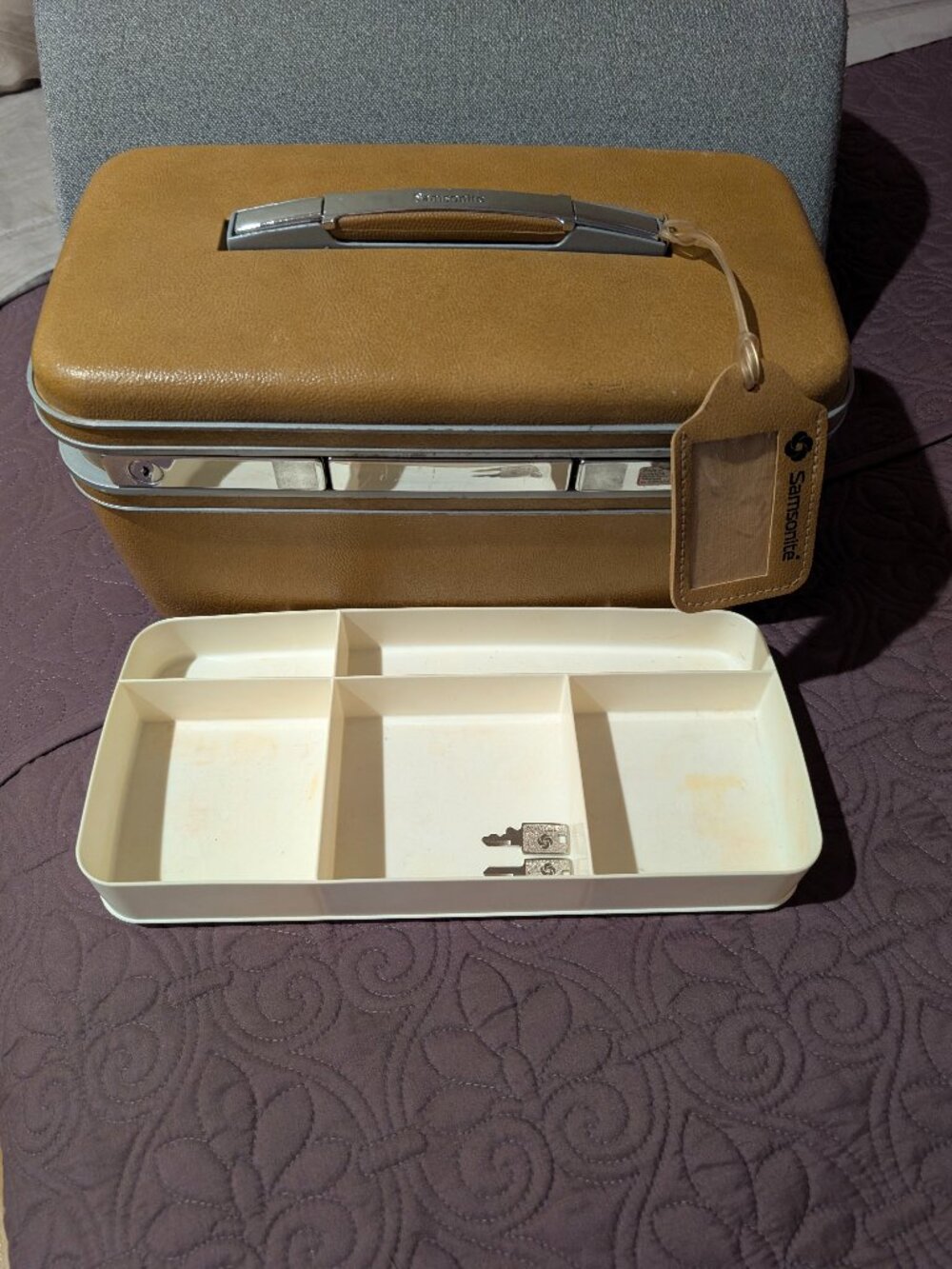 Vintage Samsonite Train Case